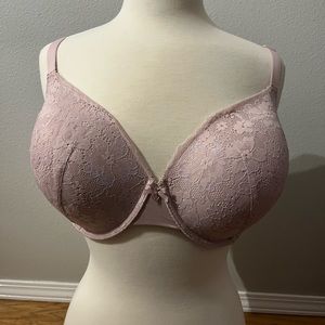 Victoria Secret 38DDD purple lace bra